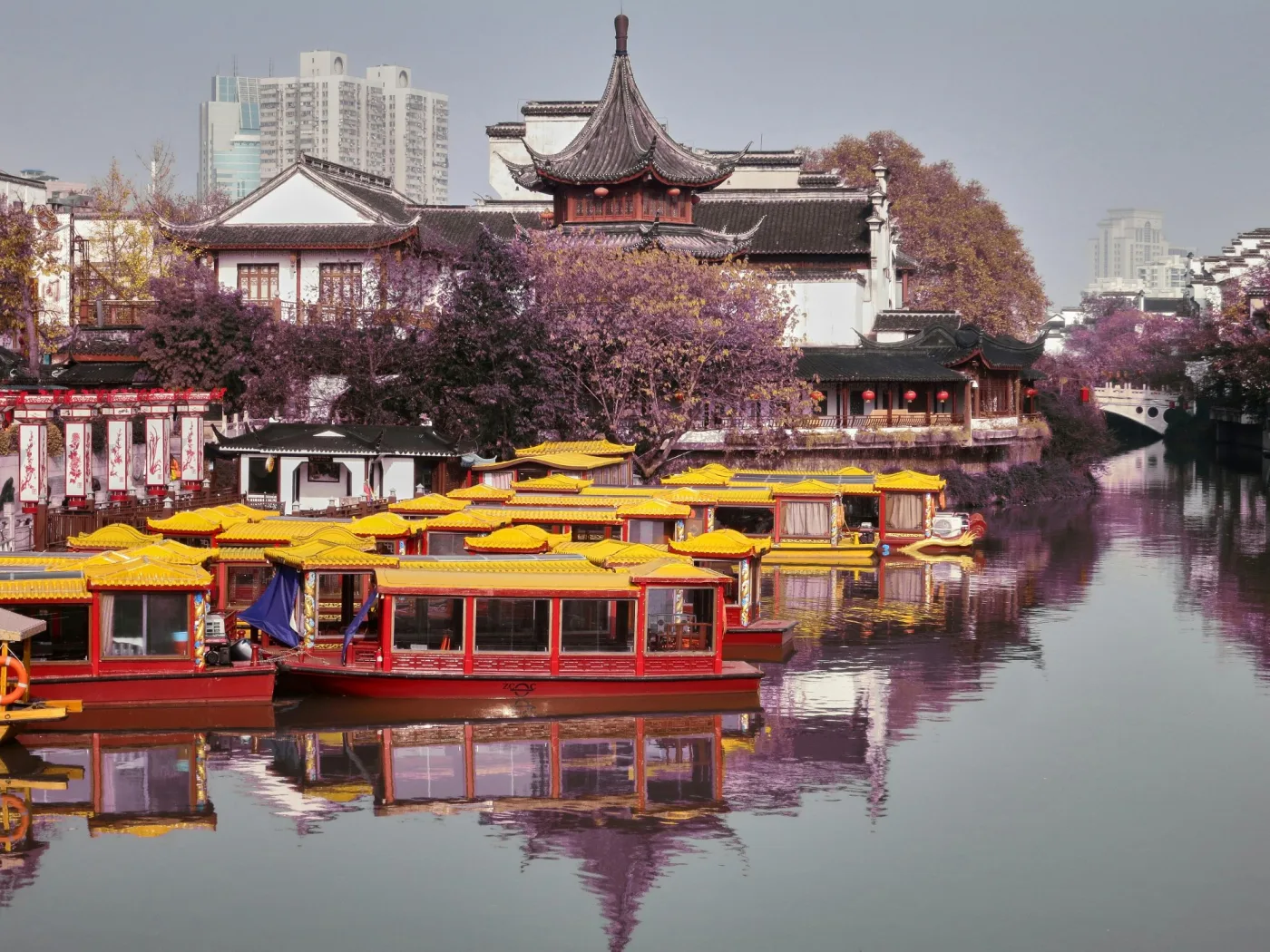 China canal boats — Travel Chinese